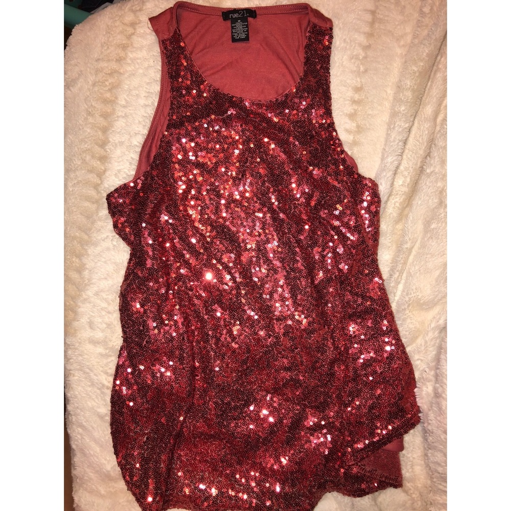 Sparkly Glitter Tank top